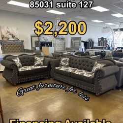 Sofa and loveseat brand new