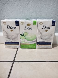 Dove bar soap $22