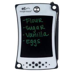 Boogie Board 4.5” LCD Writing Pocket Tablet with Stylus Pen & Kickstand Gray