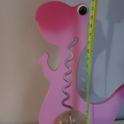 Pink Dinosaur Piggy Bank