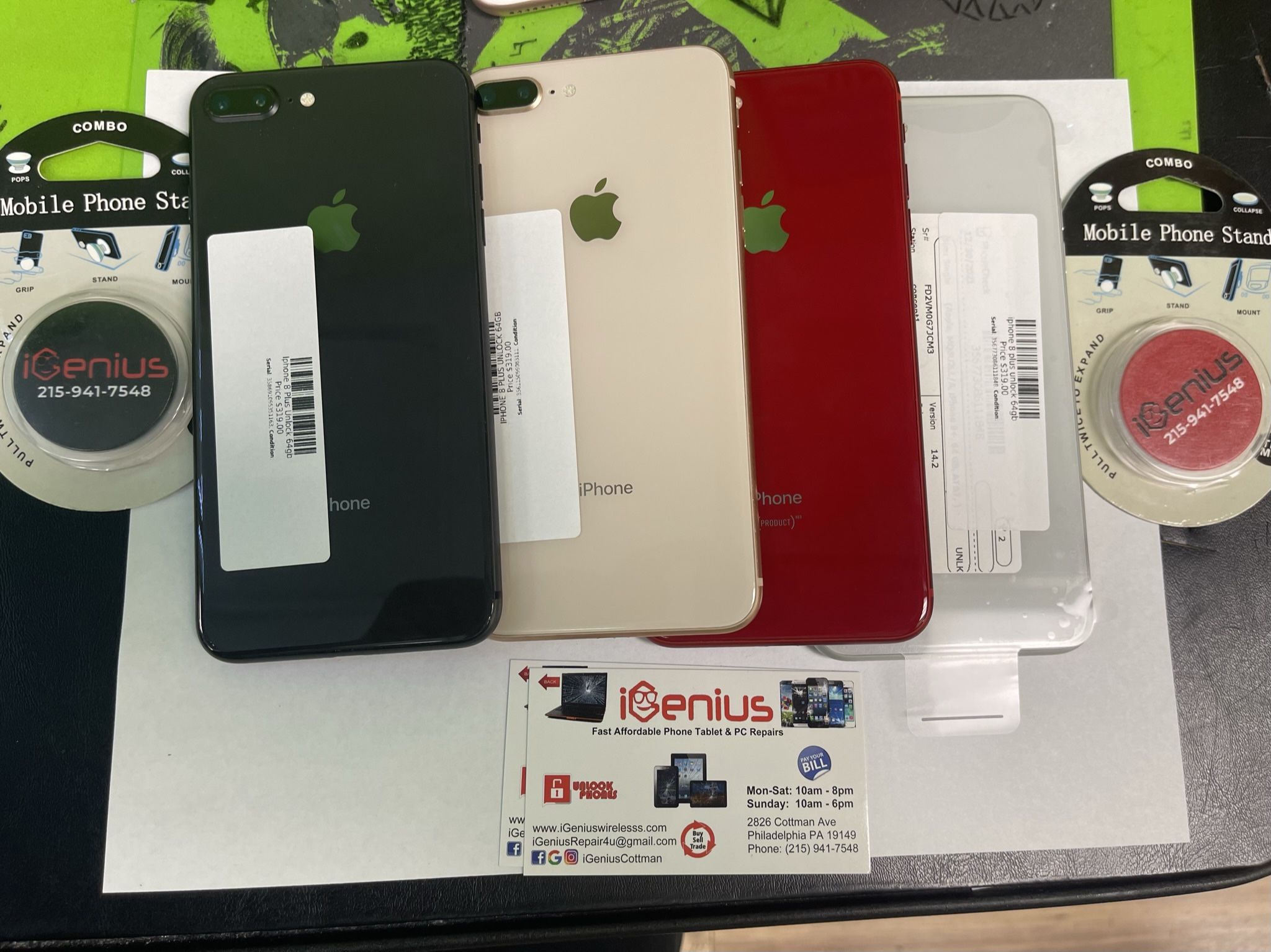 iPhone 8 Plus 64GB Unlocked Warranty Included SE HABLA ESPANOL/ PORTUGUES