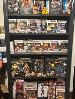 Collectible figures and Funko pops