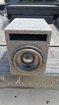 Ported box 10" SUNDOWN SA  DVC 4 OHMS
