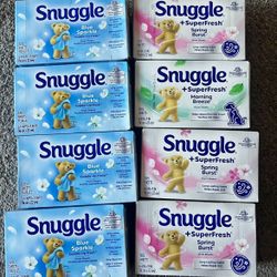 Snuggle Dryer Sheets *2 For $5*