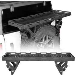 Hooke Road Spare Tire Utility Cargo Basket Storage Tray for 30" to 40" Tire