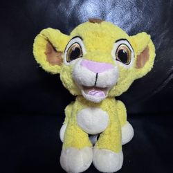 Disney Parks The Lion King Young Simba 9” Plush Stuffed Animal plushie doll toy