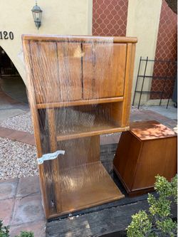FREE WOODEN DESK (sideways in photo)