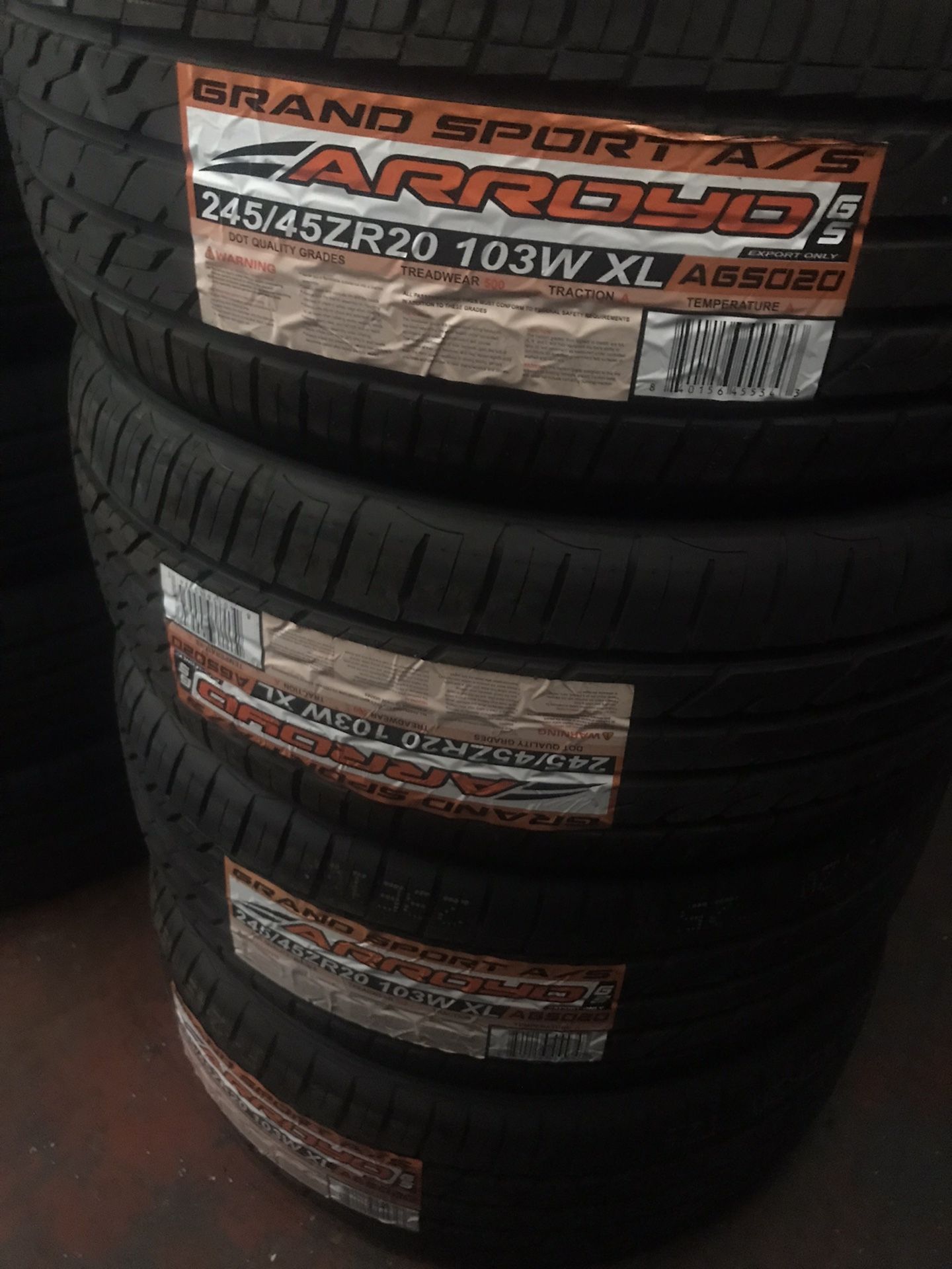 Llantas Nuevas 245 45 20