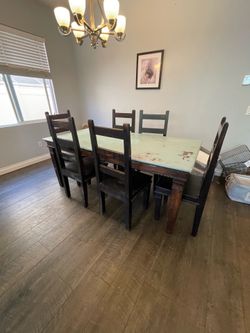 Dining wood table
