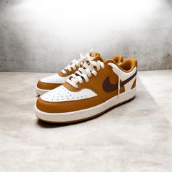 🤎 Nike Air Force 1s Lows – Brown & Cream 🤍 Clean & Ready to Wear!