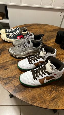 Nike SB, Nike Airmax 97, CDG Converse