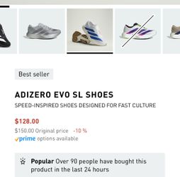 Adida Adizero Evo SL Running Shoes