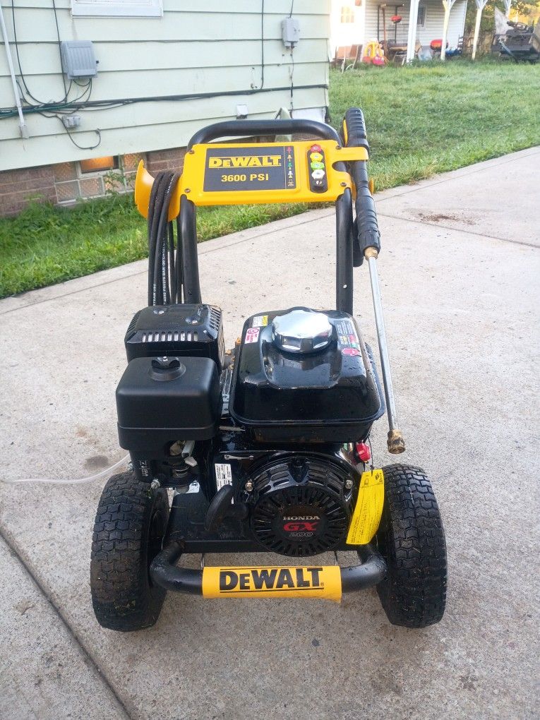 I Have A Brand New Dewalt Pressure Washer Brand New 699 Never Been Used
