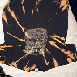 Wild West Acid Wash Tie Dye Shirt 
