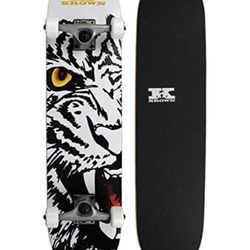 Prostyle Nice Tiger Longboard Skateboard+ Extra Wheels+bag!