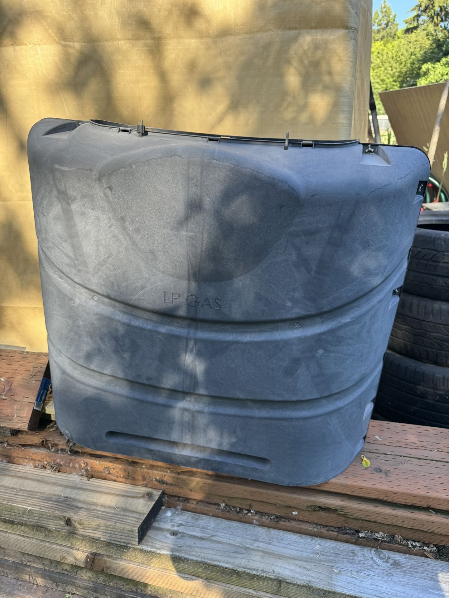 Dual 30 Lb Propane Tank Cover 