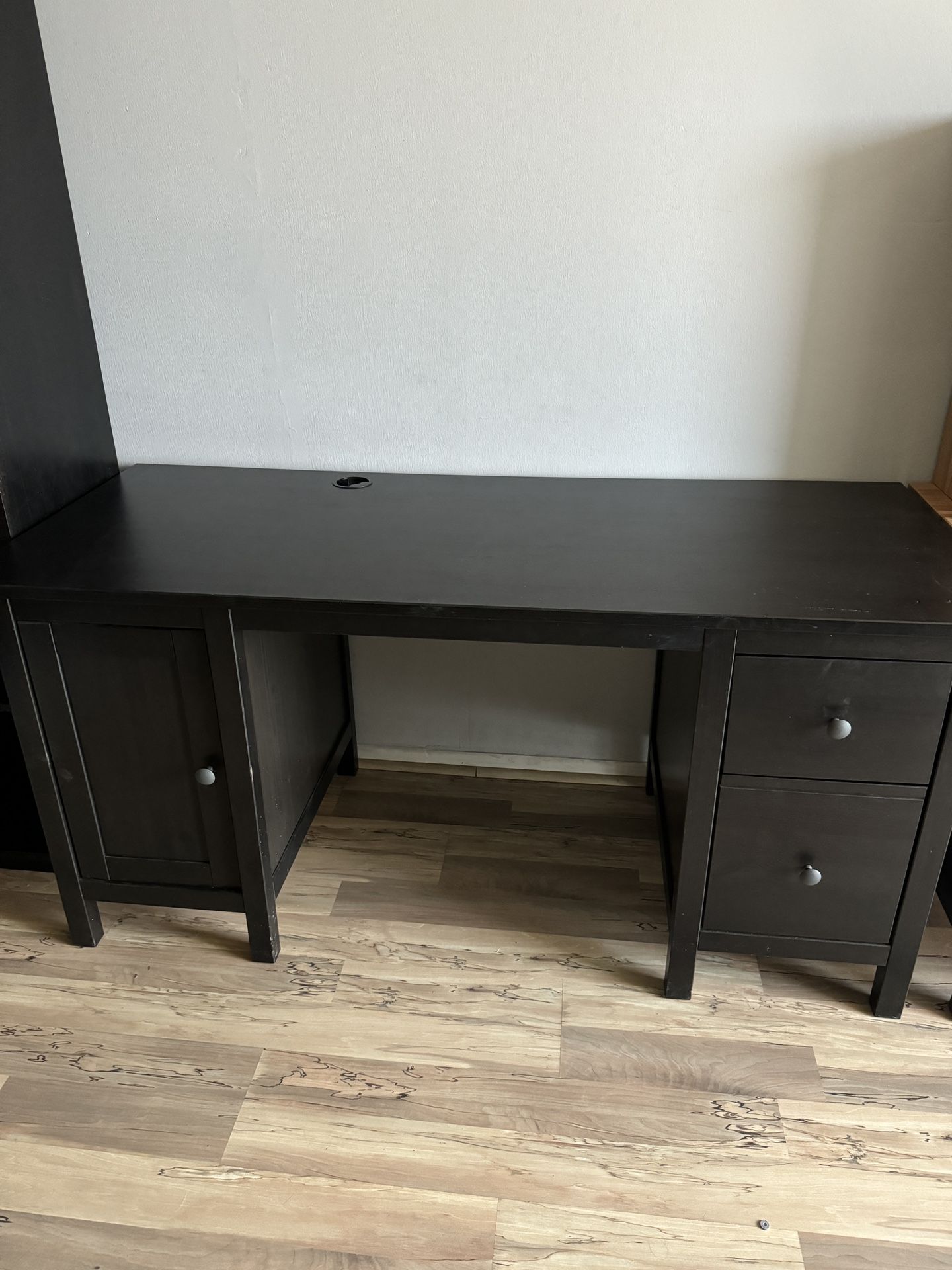 IKEA HEMNES DESK Black-Brown