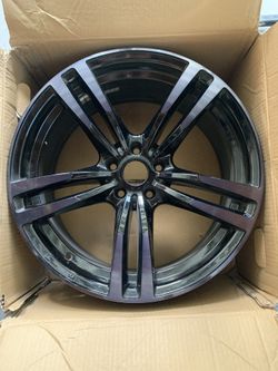 BMW Wheel 19”diameter x 8.5” Width. Never driven on, bought for spare. Bolt Pattern 5x112, newer BMW models.