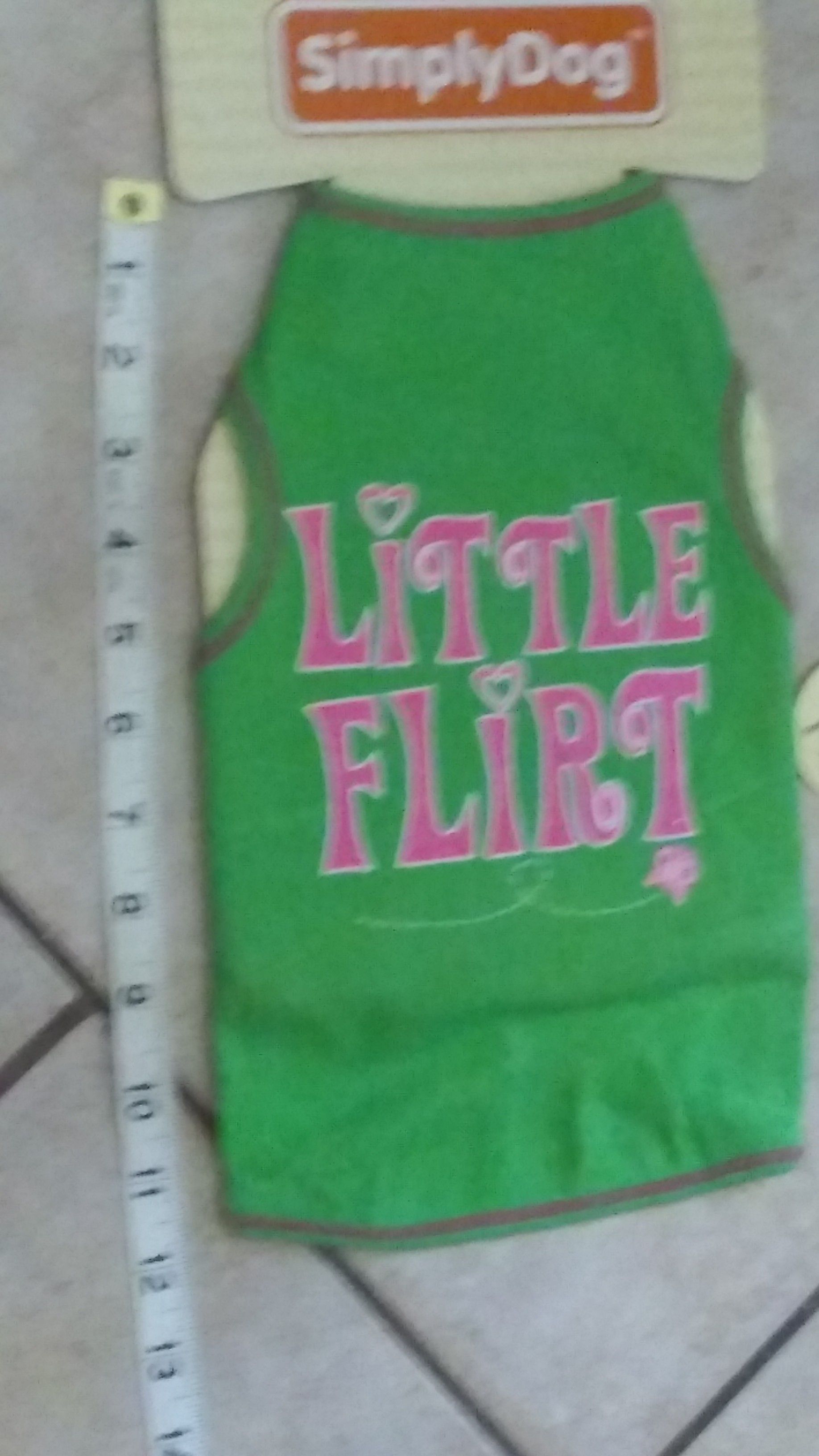Little flirt unisex outfit for small medium sized dog