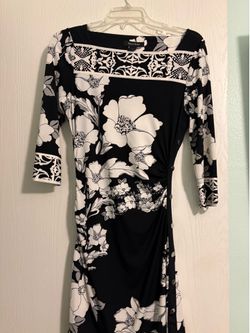 Black and White Dress