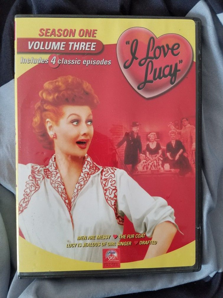 I Love Lucy Season One Volume Three Dvd