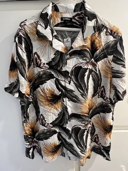 Express Short Sleeve Button Up