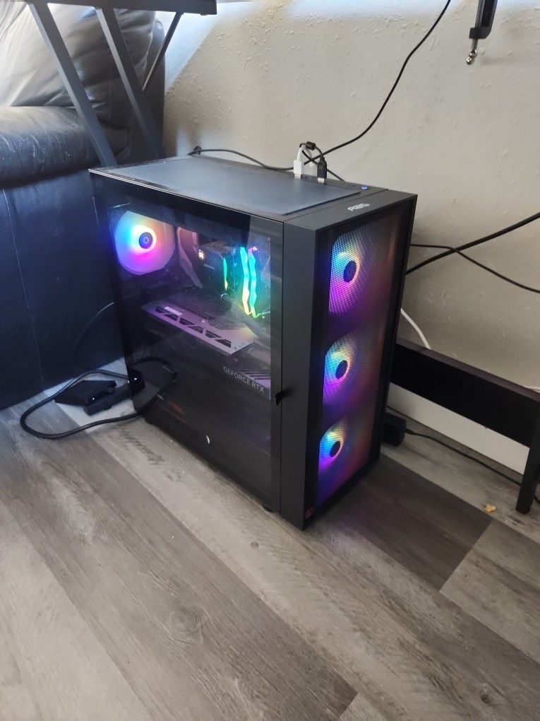 ABS Eurus Aqua Gaming PC - Intel i9 14900KF - GeForce RTX 4090 - DLSS 3 - AI-Powered Performance - 32GB DDR5 6000MHz - 2TB M.2 NVMe SSD