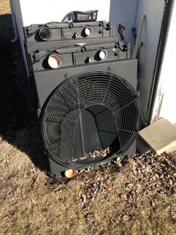 Radiator and shroud