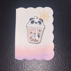 Brand New - Panda Boba Pin 