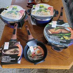 Master Chef pots and pans