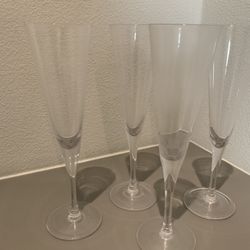 Champagne Glasses X 4