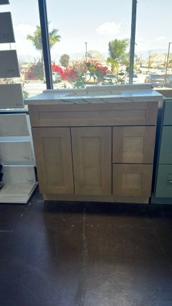 Oak Cabinets Combo