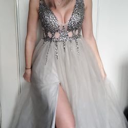 Prom Evening Dress M Size