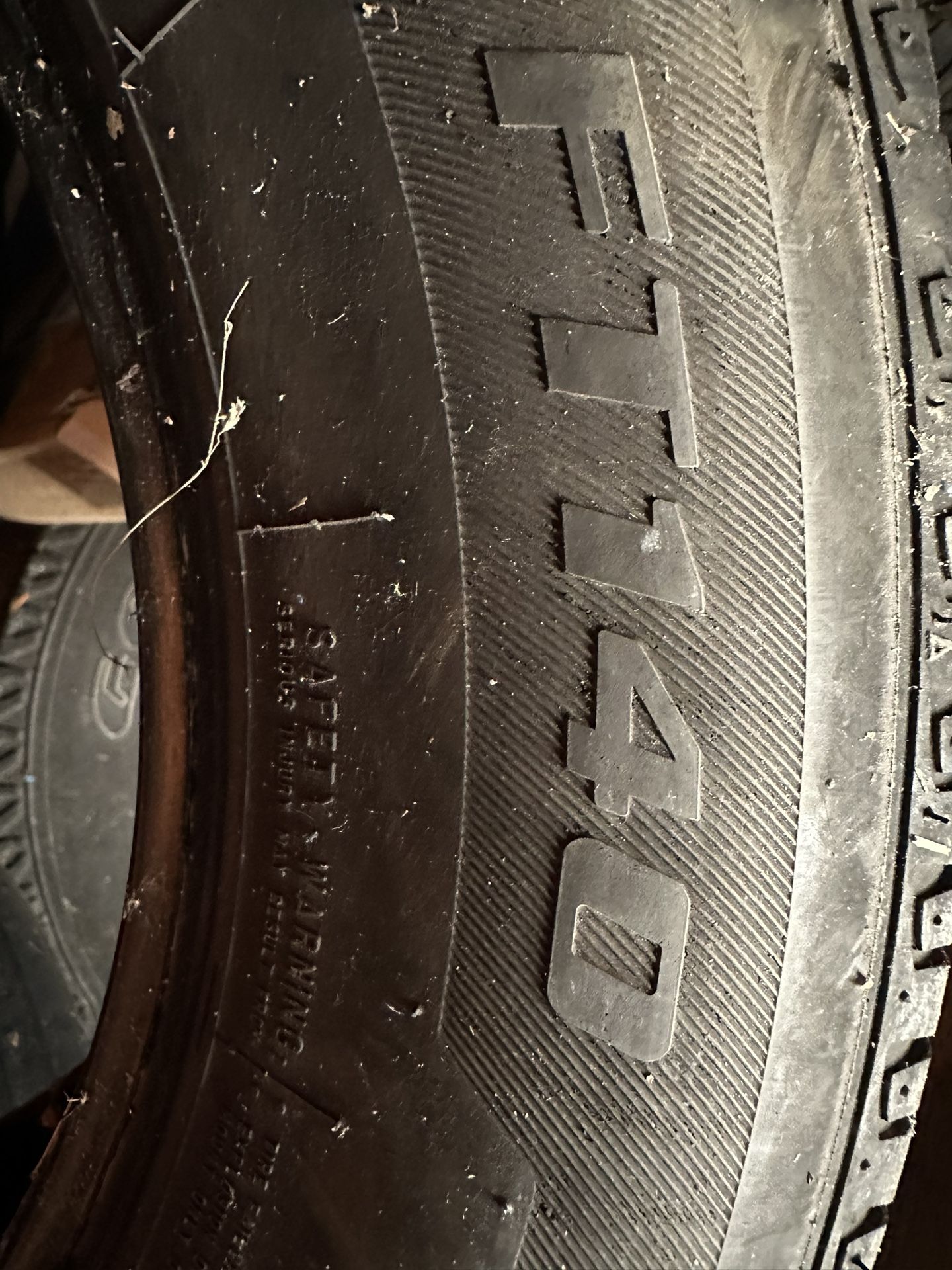 2 Firestone Used Tires