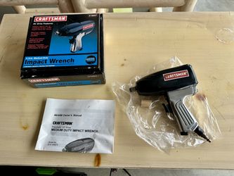 Craftsman 1/2 Inch Air Impact Wrench 350 Ft Lbs Like New