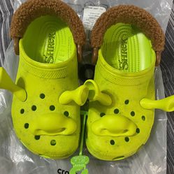 Shrek Crocs Brand New