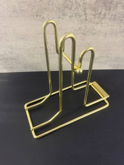Brass Raffle Ticket Dispenser Holder