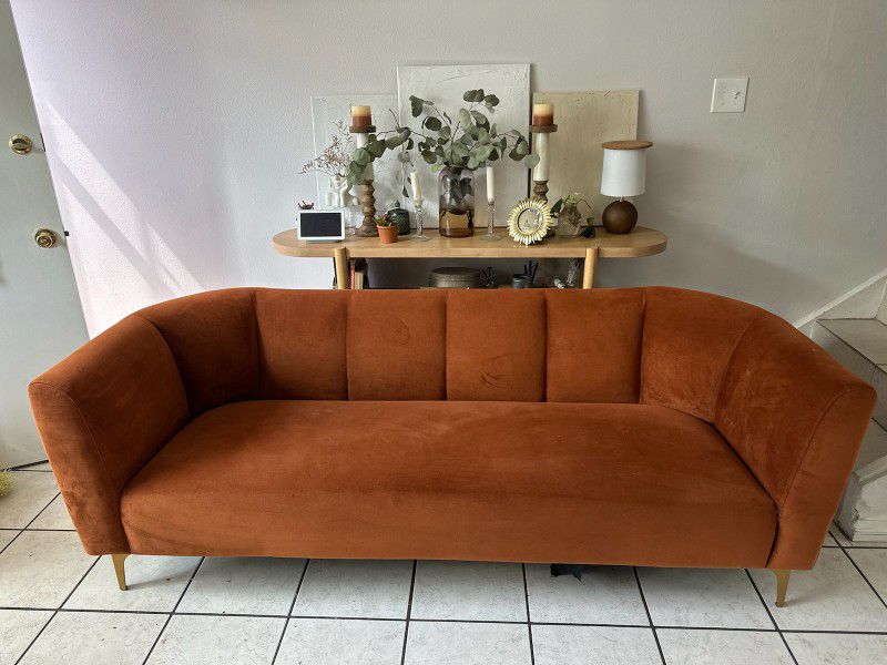 Orange Couch