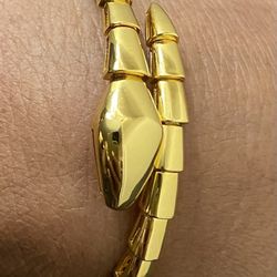 Bulgari Serpentine Gold Bracelet