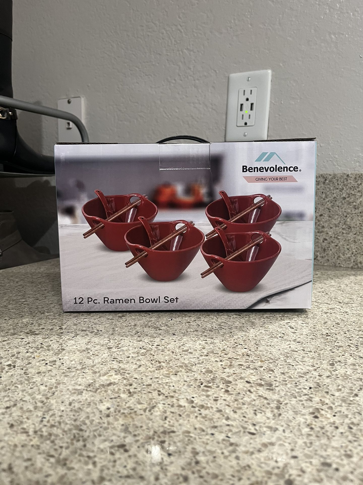 Benevolence 12pc Ramen Bowl Set
