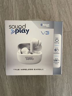 Soundplay V3 true wireless earbuds Bluetooth 5.4