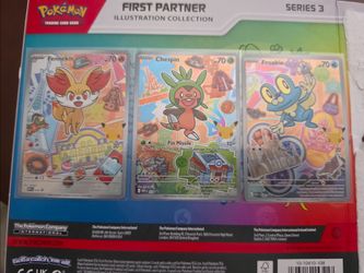 First Partner Series 3 Kalos Region Set Pokémon - Chespin, Fennekin, Froakie