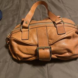 Like New Tan Michael Kors Leather Purse