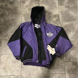 Jacket Youth Large (14-16) - Brand New Colorado Rockies Starter Puffer Jacket by Logo 7.