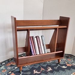 Mid Century Modern MCM 50-60s  Wooden   Danish Bookcase Bookshelf