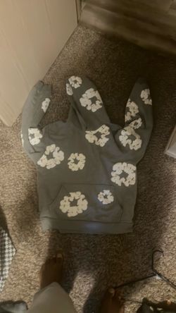 Grey Denim tears hoodie