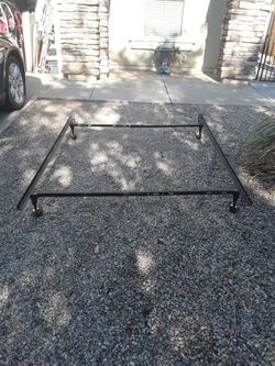 Twin Or Full Size Metal Bed Frames Rails $20 each Read Description
