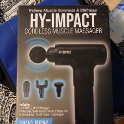 HY-IMPACT CORDLESS MASSAGER