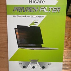 Hicare Privacy Filter 2-Pack for MacBook Air 13.6” – Anti-Glare & Screen Privacy Protector
