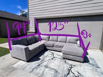 Sectional couch modular L-shaped sofa sala U-shaped delivery available